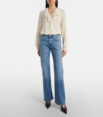 Citizen Of Humanity Genova Bootcut Jeans In Blue