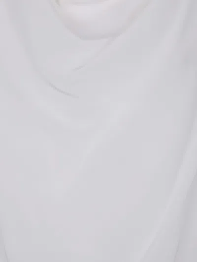 P.a.r.o.s.h Parosh Silk Blouse In Neutral