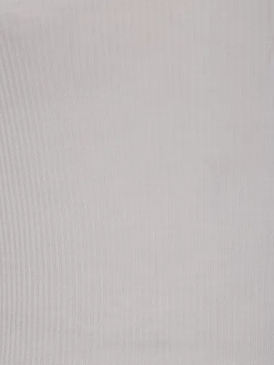 Rick Owens "basic Rib" Tank In Gray