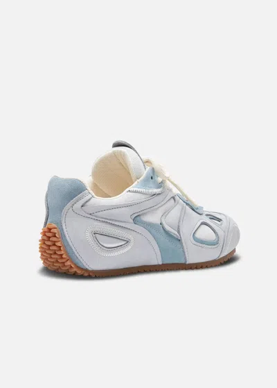 Axel Arigato Slow Runner Perforated Suede Sneakers In White