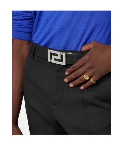 Versace Greek Pattern Ring In Gold