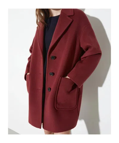 Maxco. Wool Blend Coat In Brown