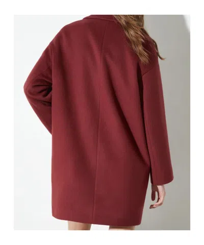 Maxco. Wool Blend Coat In Brown