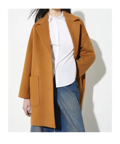Maxco. Wool Blend Coat In Brown