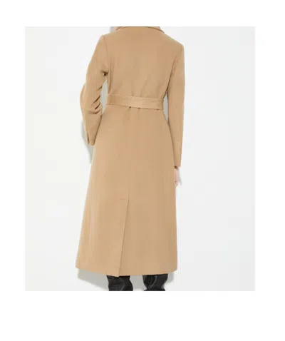 Maxco. Long-sleeved Coat In Brown