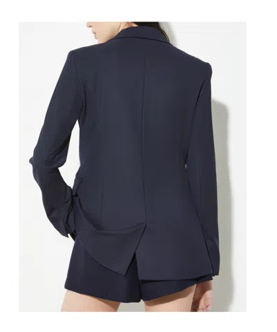 Maxco. Double-breasted Blazer In Black