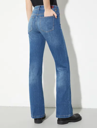 Maxco. Flared Jeans In Blue