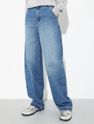 Maxco. Tubular Jeans In Blue