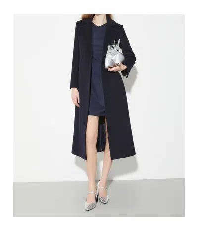 Maxco. Long-sleeved Coat In Blue