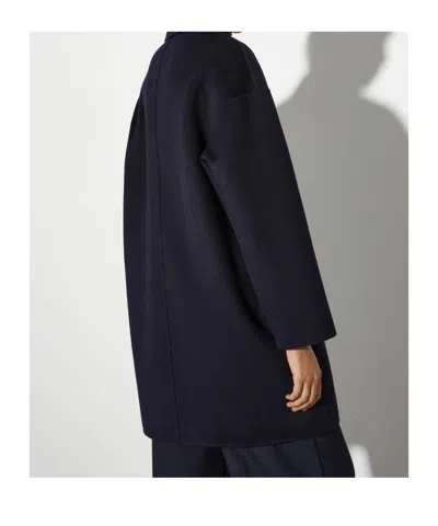 Maxco. Long-sleeved Coat In Blue