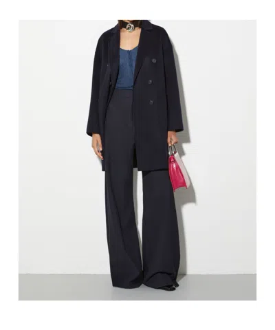 Maxco. Long-sleeved Coat In Blue