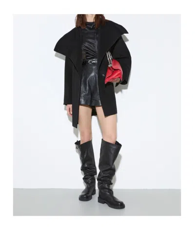 Maxco. Double-sided Coat In Black