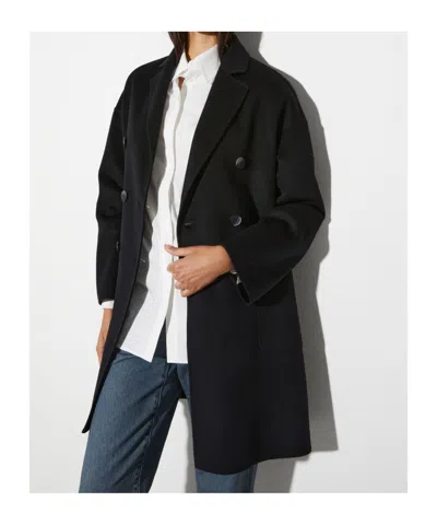 Maxco. Long-sleeved Coat In Black