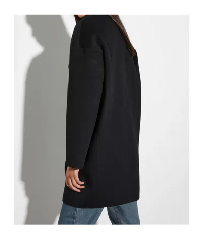 Maxco. Long-sleeved Coat In Black