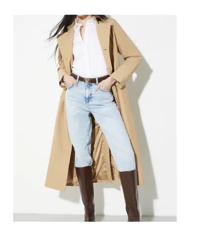 Maxco. Slim Poplin Shirt In White