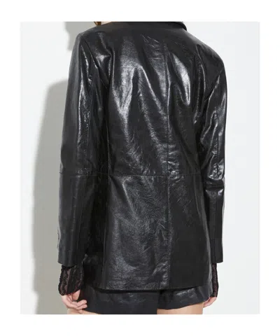 Maxco. Long-sleeved Suit Jacket In Black