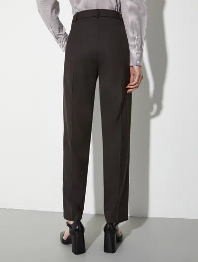 Maxco. Wool Casual Pants In Black