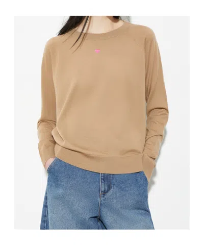 Maxco. Wool Pullover Sweater In Brown