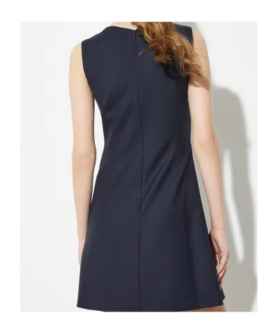 Maxco. Sleeveless Dress In Blue