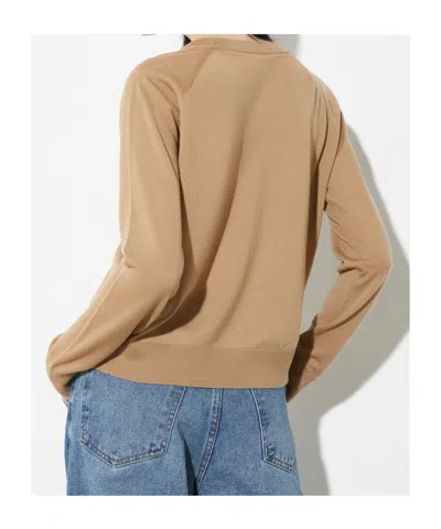 Maxco. Wool Pullover Sweater In Brown