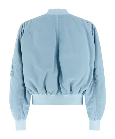 Attico Pilot Jacket In Blue