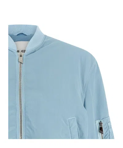 Attico Pilot Jacket In Blue