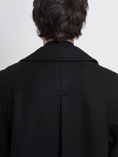 Rier Loden Coat Classic In Black