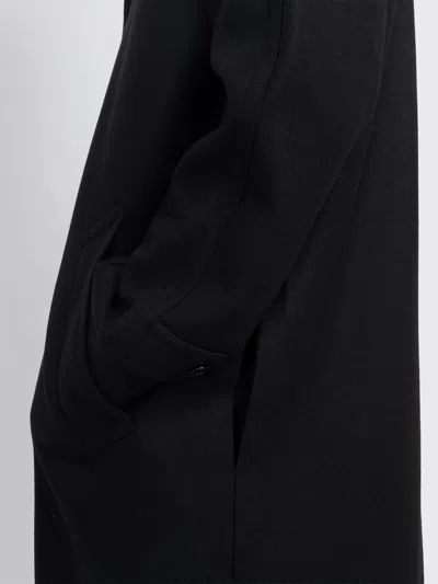 Rier Loden Coat Classic In Black