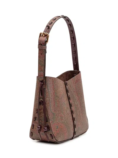 Etro Pouch Slg In Brown