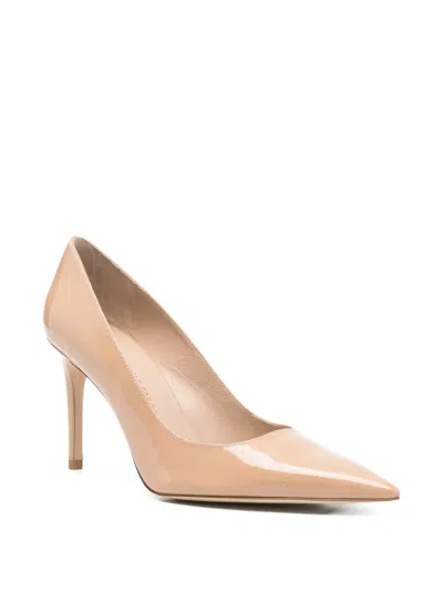 Stuart Weitzman Pointed-toe Pumps In Neutral