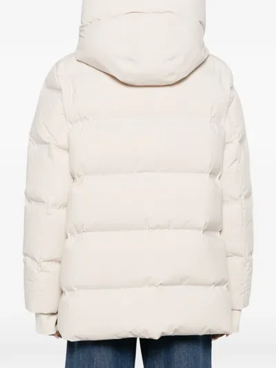 Marc O'polo Quilted Down Jacket In Neutral