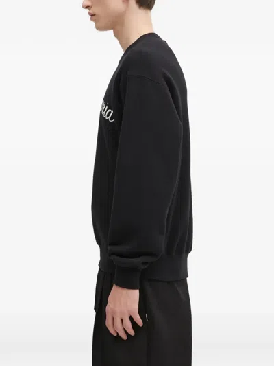 Wacko Maria Logo-detail Sweatshirt In Black