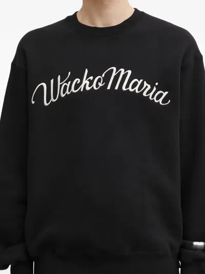 Wacko Maria Logo-detail Sweatshirt In Black