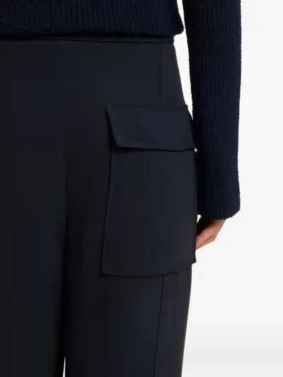 Hugo Boss Patch-pocket Trousers In Multi