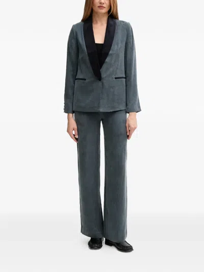 Hoss Intropia Shawl-lapel Blazer In Multi