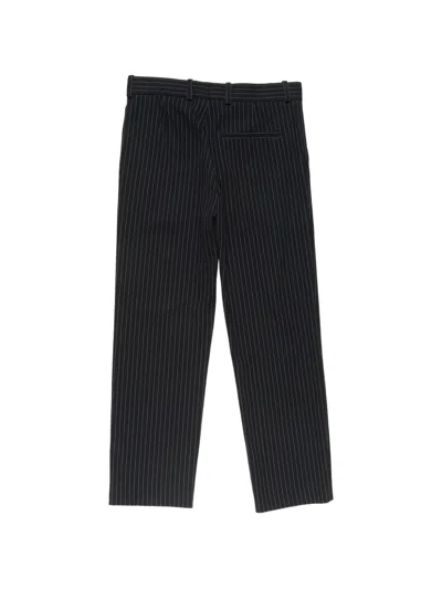 Acne Studios Pinstripe Trousers In Multi