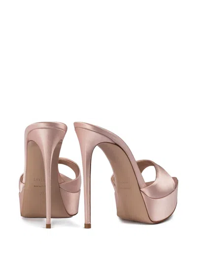 Le Silla Platform-heel Sandals In Pink