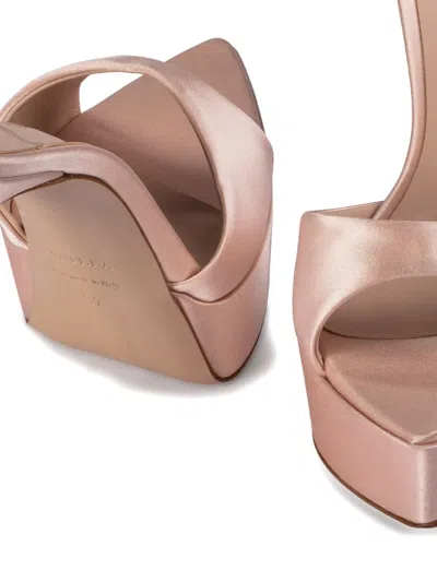 Le Silla Platform-heel Sandals In Pink
