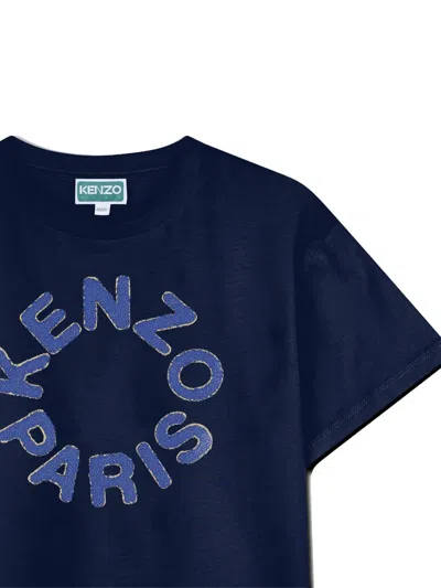 Kenzo Short-sleeve T-shirt In Blue