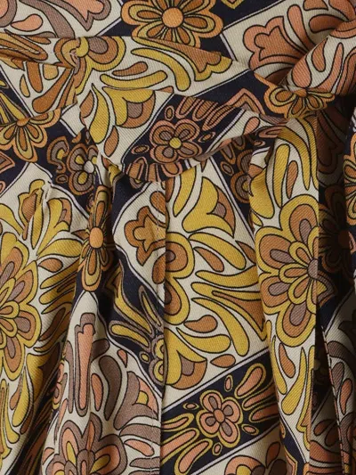 Etro Floral-print Midi Skirt In Multi