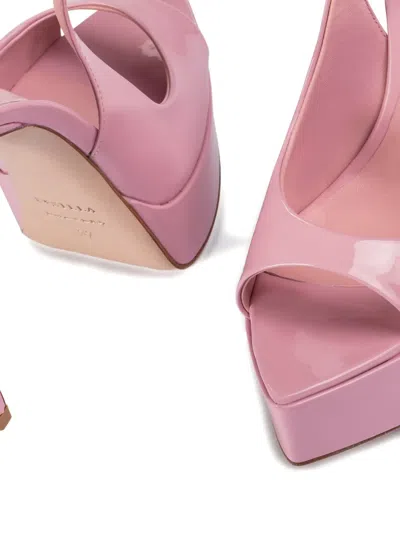 Le Silla Uma Slingback Platform Pumps In Pink
