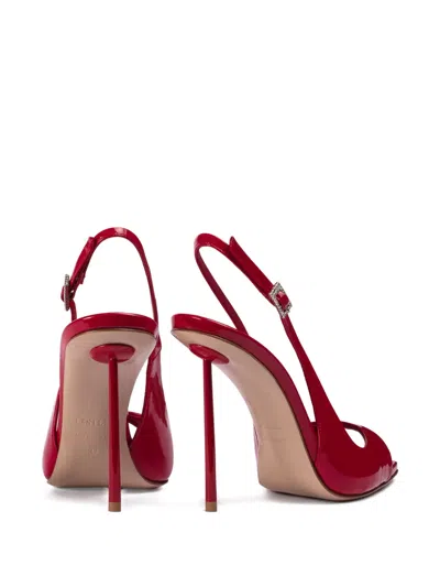 Le Silla Bella Slingback Pumps In Red