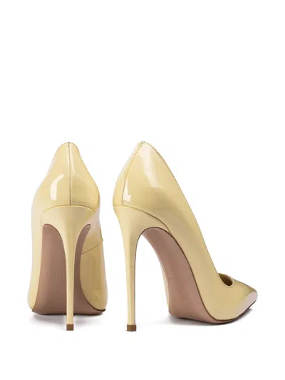 Le Silla Eva Leather Pumps In Neutral
