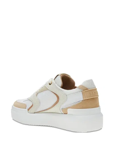 Bogner Logo Sneakers In White