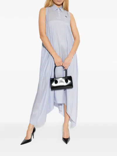 真丝超长连衣裙