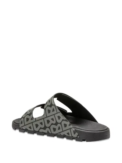 Bogner Logo-print Slides In Gray