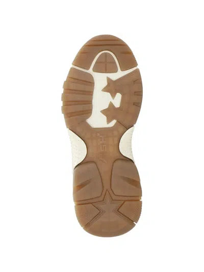 Ash Paneled Sneakers In Brown