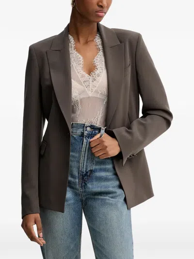 Blugirl Peak-lapel Blazer And Top Set (set Of Two) In White