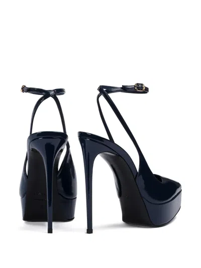 Le Silla Uma Slingback Pumps In Blue