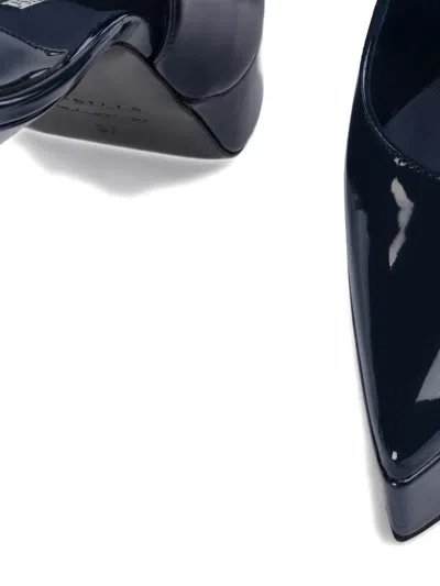 Le Silla Uma Slingback Pumps In Blue